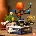 Rotating Solar System Building Block Set – 775-Piece Space Model Kit